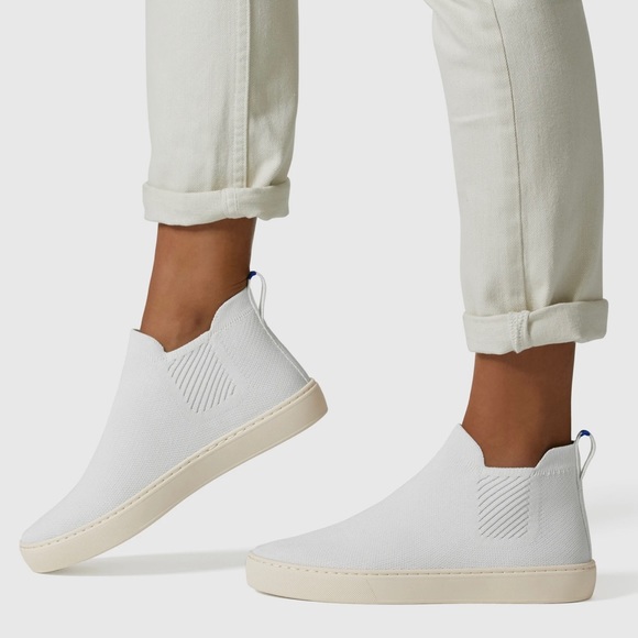 Rothy's Shoes - ROTHYS Chelsea Boot Shoe Bright White 7 NWOB